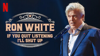 Ron White: Se Você Parar de Ouvir, Eu Vou Me Calar