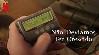 Não Conseguimos Nos Tornar Adultos