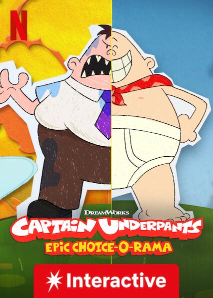 Capitão Cueca: O Escolha-O-Rama Épico