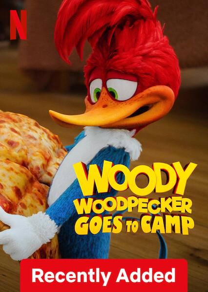 Woody Woodpecker Vai ao Acampamento