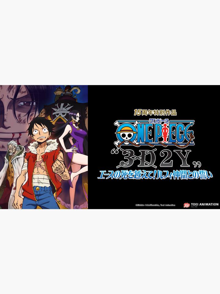 One Piece 3D2Y: A Superação da Morte do Ace! O Juramento de Luffy aos Seus Amigos