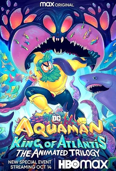 Aquaman: Rei de Atlântida - A Trilogia Animada