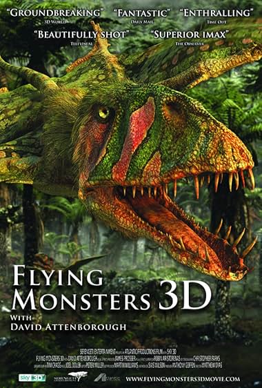 Monstros Voadores 3D com David Attenborough