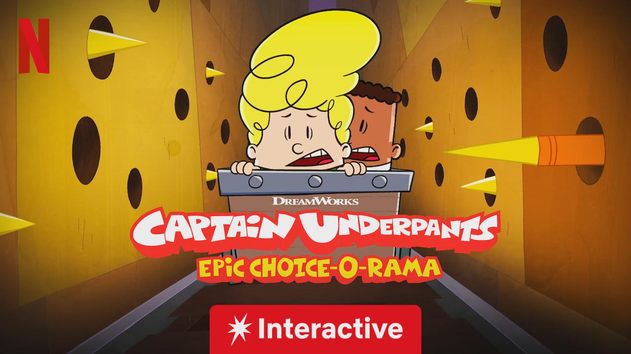 Capitão Cueca: O Escolha-O-Rama Épico