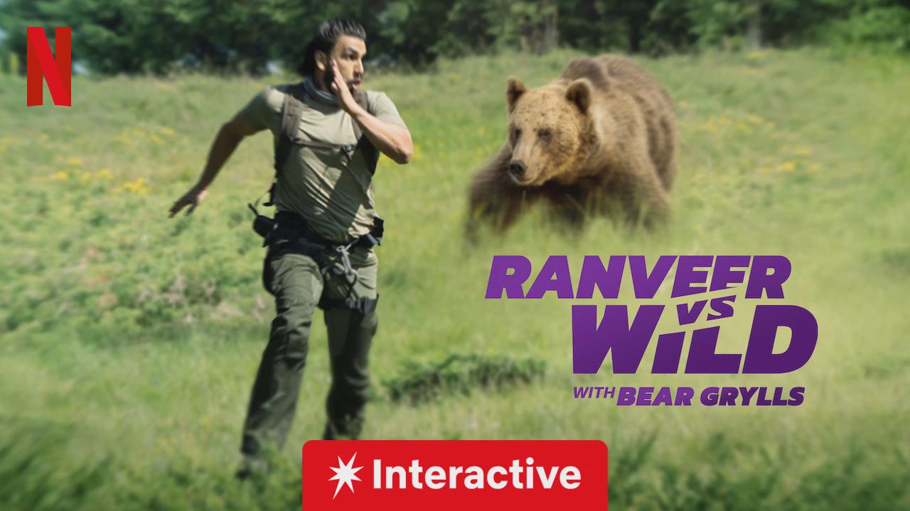 Ranveer vs Wild com Bear Grylls